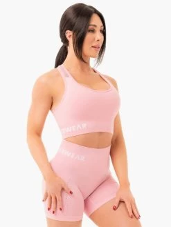 Ryderwear Seamless Staples Sports Bra - Baby Pink Marl -Ryderwear SPORTSBRA BABYPINKMARL 5 1000x1000 e2372f51 fbbf 482e bfea 16469021c6be