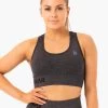 Ryderwear Seamless Staples Sports Bra - Charcoal Marl