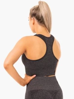 Ryderwear Seamless Staples Sports Bra - Charcoal Marl 8 Ryderwear Seamless Staples Sports Bra - Charcoal Marl -Ryderwear SPORTSBRA CHARCOALMARL 4 1000x1000 bc1f486a 844f 4333 848b e0b14037d269