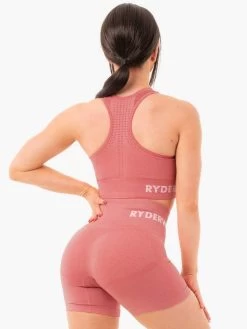 Ryderwear Seamless Staples Sports Bra - Rose Pink Marl -Ryderwear SPORTSBRA ROSEPINKMARL 3 1000x1000 83fea18c 5692 4b8c 9a76 de73de699a35
