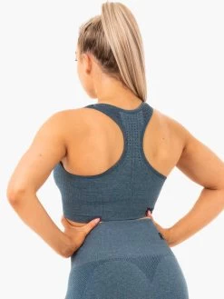 Ryderwear Seamless Staples Sports Bra - Teal Marl -Ryderwear SPORTSBRA TEALMARL 4 1000x1000 86dd45cf d863 4d84 9c2e cbd7c447d181