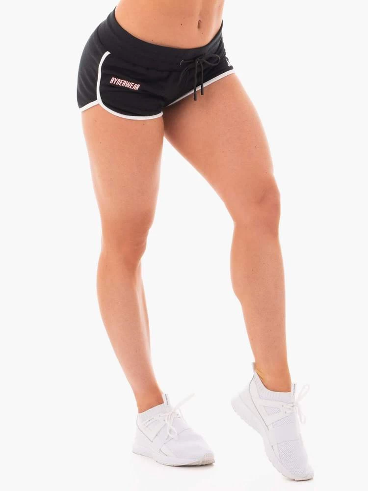 Ryderwear Courtside Track Shorts - Black 5 Ryderwear Courtside Track Shorts - Black - Image 5