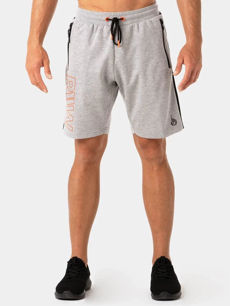Ryderwear Highway Track Shorts - Grey Marl 7 Ryderwear Highway Track Shorts - Grey Marl - Image 7