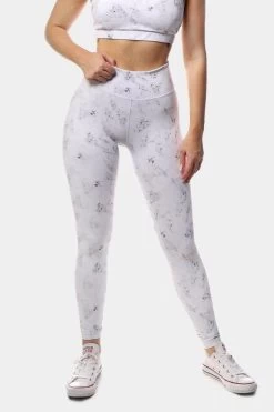 Jed North Allure Leggings - Marble 8 Jed North Allure Leggings - Marble -Ryderwear WOMBTM027 White Marble Leggings Front 600x bd581f36 7628 4d99 9119 283940bb115e