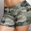 Body Engineers Lotus Army Shorts