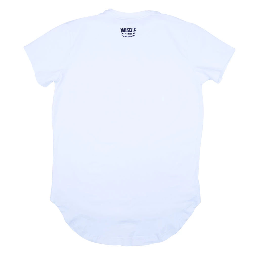 MuscleRich Victory V3 Tee - White 2 MuscleRich Victory V3 Tee - White - Image 2