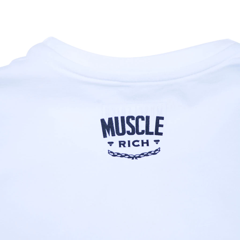 MuscleRich Victory V3 Tee - White 3 MuscleRich Victory V3 Tee - White - Image 3