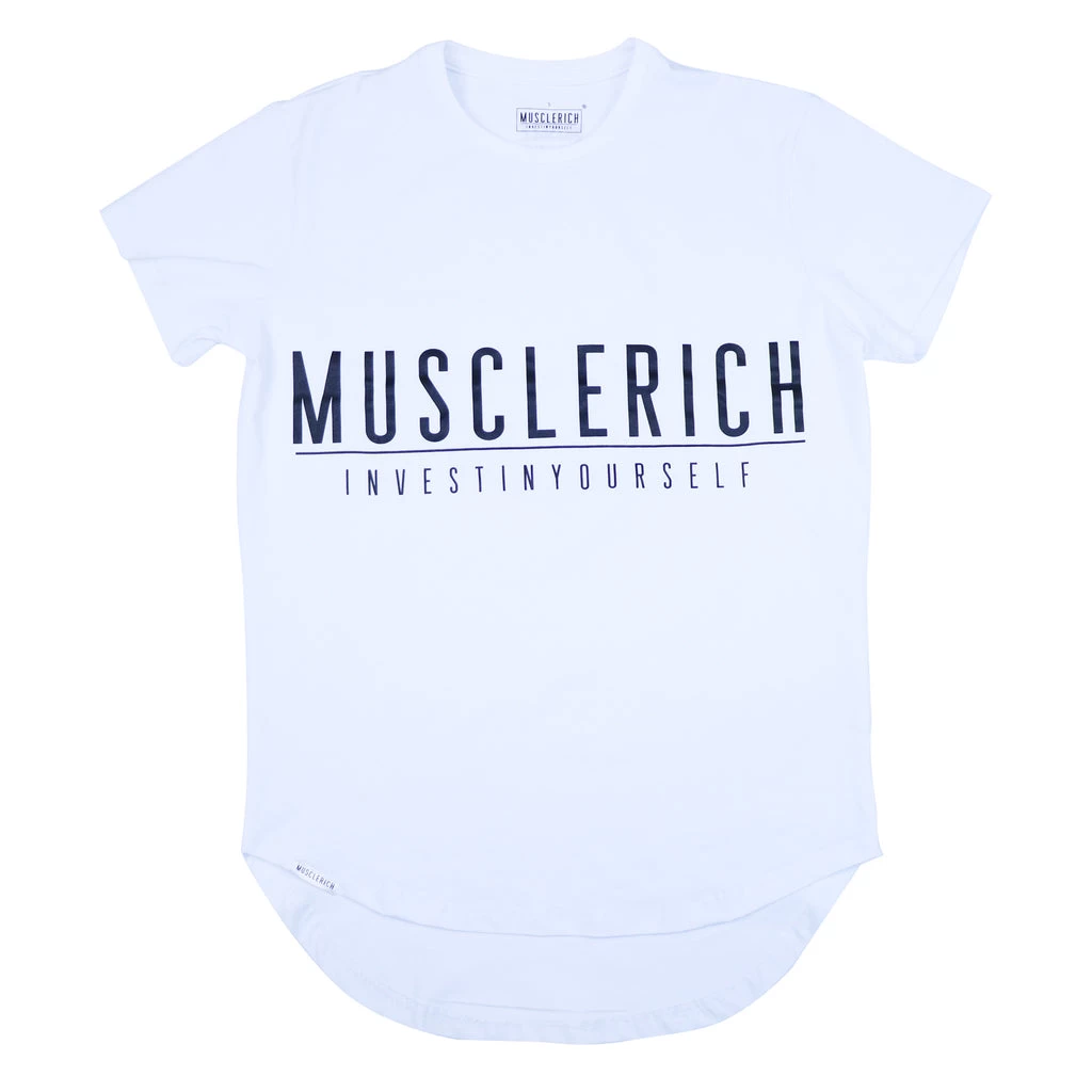 MuscleRich Victory V3 Tee - White 1 MuscleRich Victory V3 Tee - White