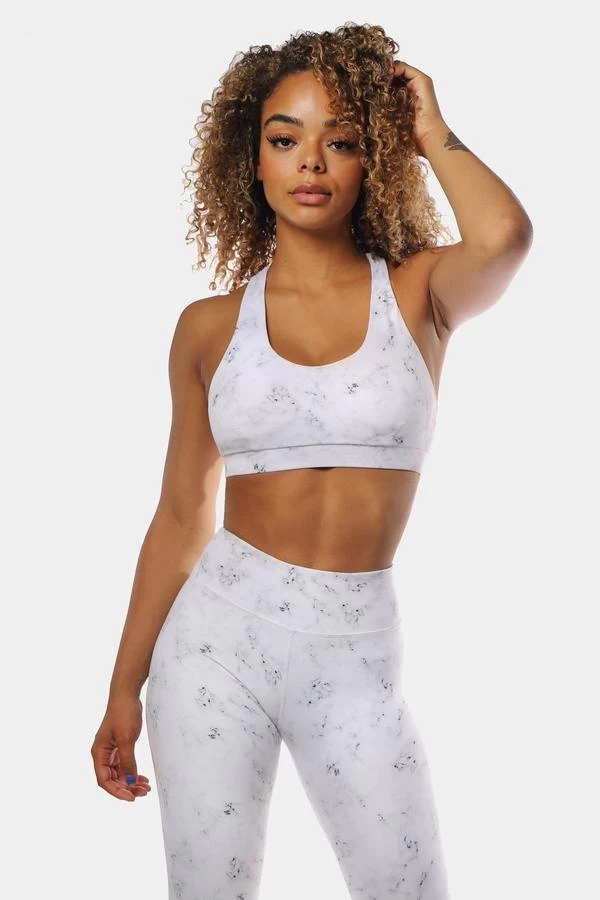 Jed North Allure Sports Bra - Marble 2 Jed North Allure Sports Bra - Marble - Image 2
